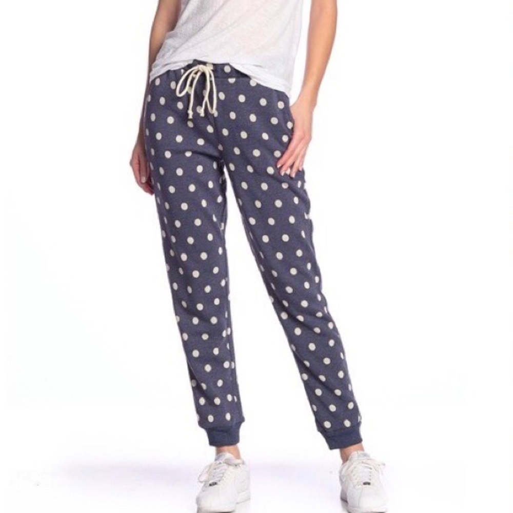 ALTERNATIVE Polka Dot Eco Fleece Sweatpants - Picture 2 of 5